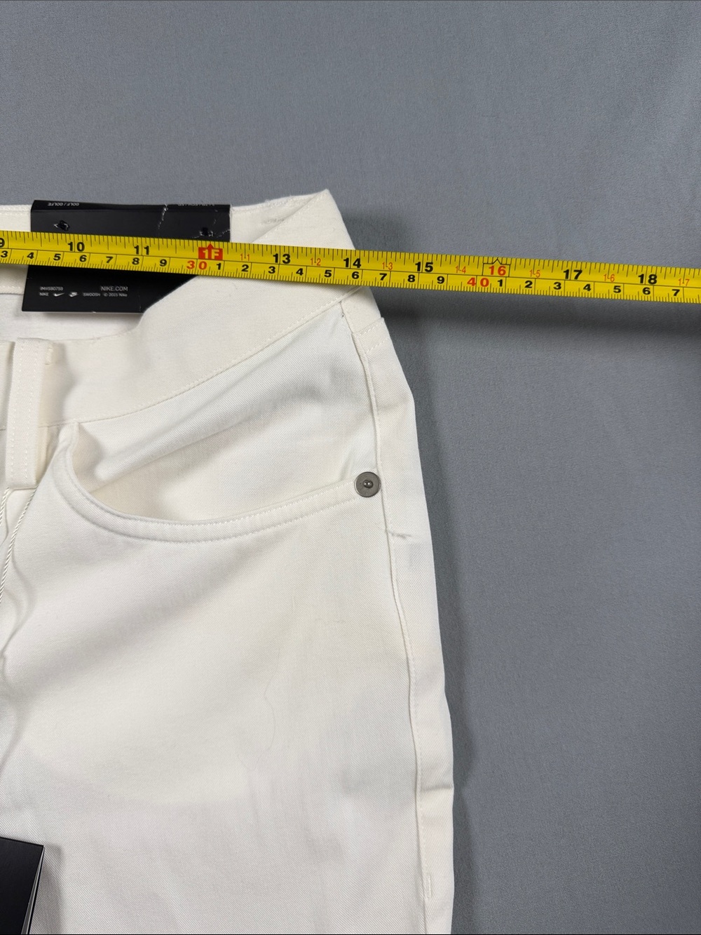 Nike Golf Dri-FIT Slim Fit 5-Pocket Pants White NWT Size 2 - Picture 7 of 11